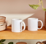 Blank Sublimation Ceramic Mug, Perfect For Creative Diy Projects