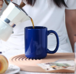 Classic Ceramic Coffee Mug, Large Handle For A Comfortable Grip - Image 2