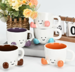 Cute Ceramic Coffee Mug, Ideal Office Gift For Women - Image 2