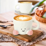 Cute Ceramic Coffee Mug, Ideal Office Gift For Women