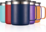 Double-Walled Vacuum-Insulated Stainless Steel Coffee Mug With Handle - Image 2