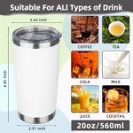 Double-Walled Vacuum-Insulated Stainless Steel Travel Tumbler With Lid - Image 2