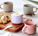 Mini Espresso Cup Set, Microwave And Dishwasher Safe